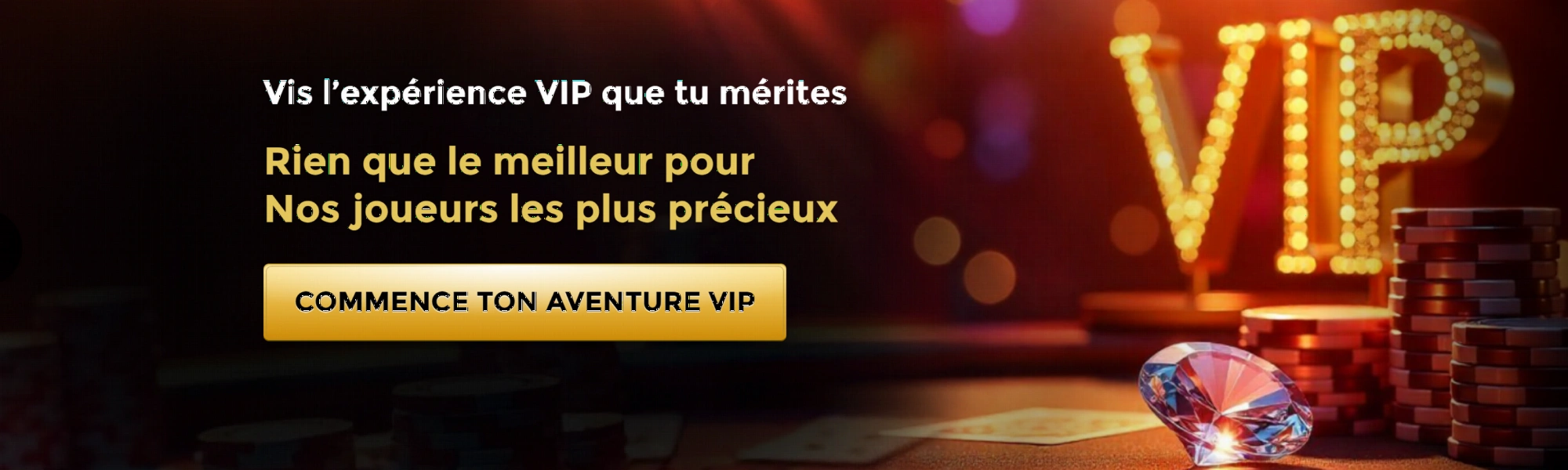 Club VIP Win Unique Casino - sept niveaux de fidélité
